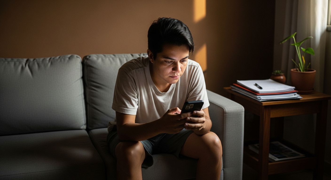 Celular exibindo certificado digital do INSS para pessoa com deficiência