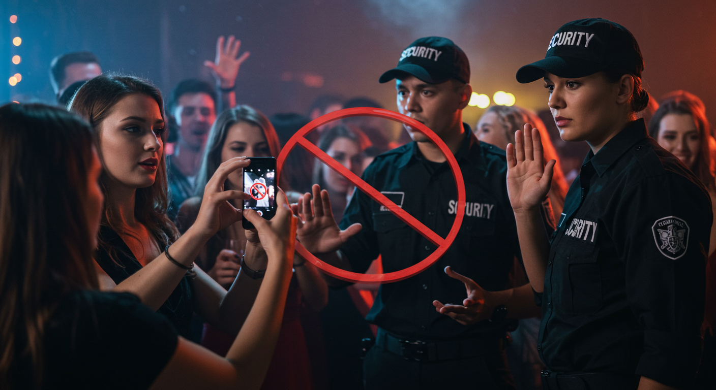 Direito de fotografar em festas